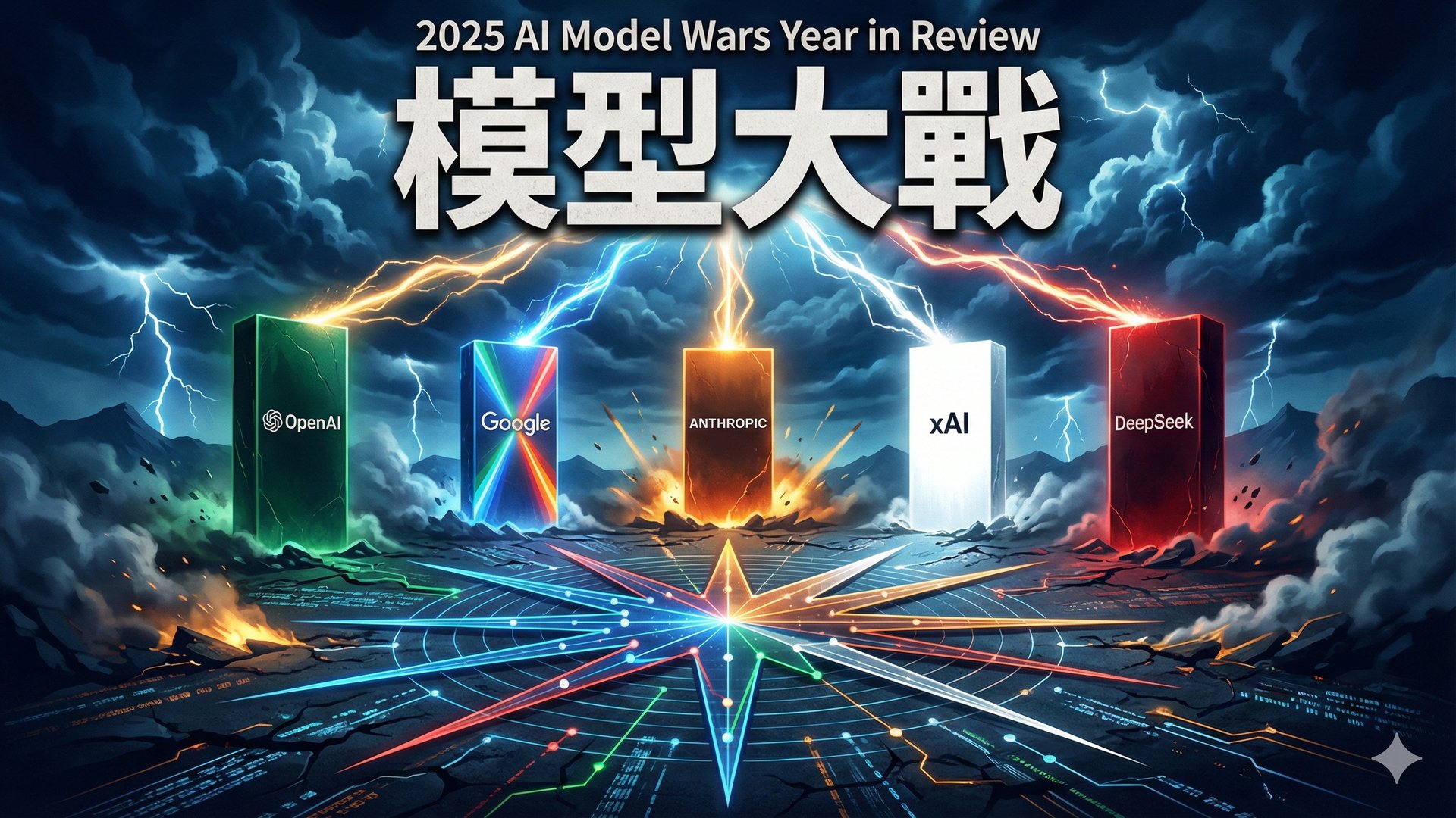 2025 Model Wars 年終回顧：從 GPT-5 到 Gemini 3 的瘋狂四個月