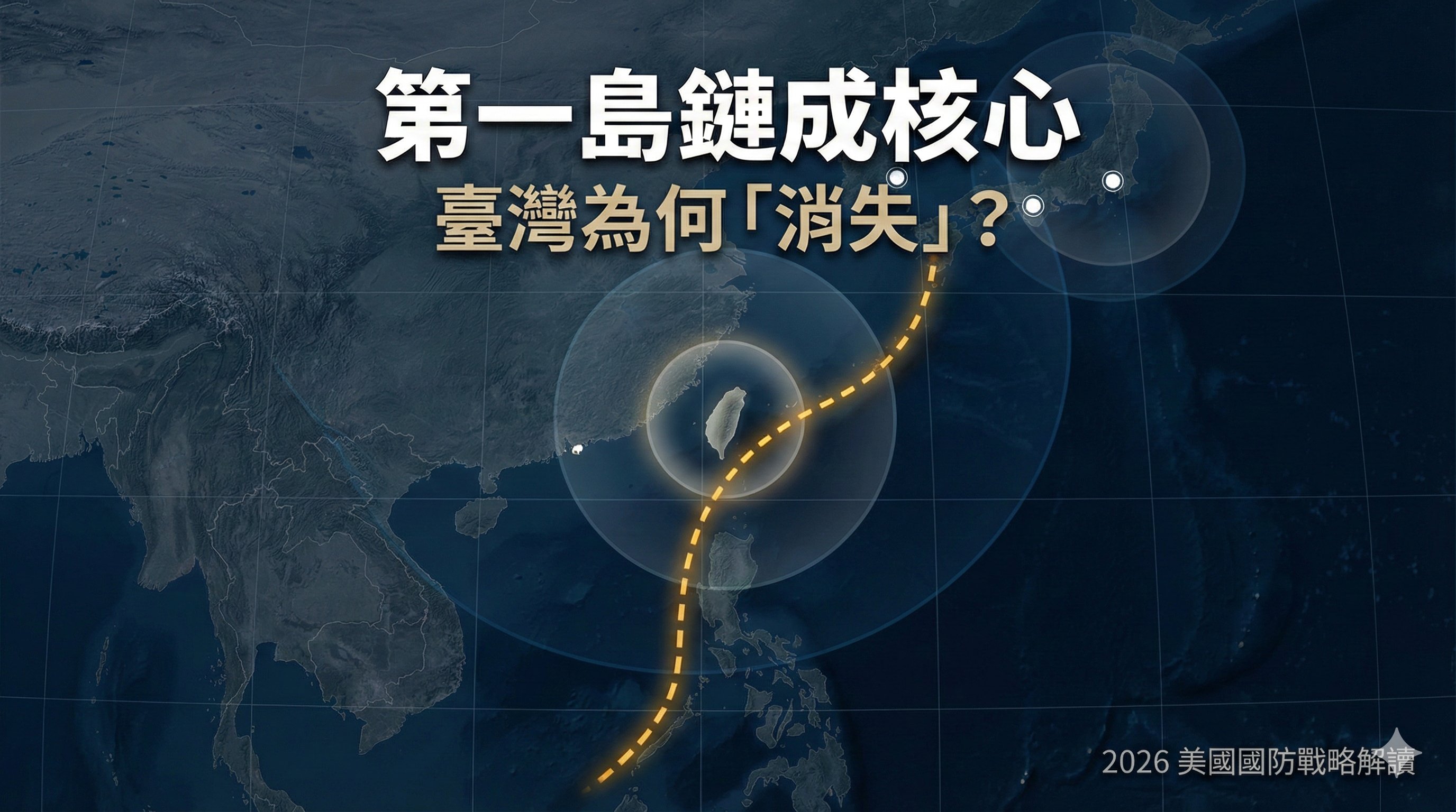 美國 2026 國防戰略解讀：第一島鏈成核心，但臺灣為何「消失」了？