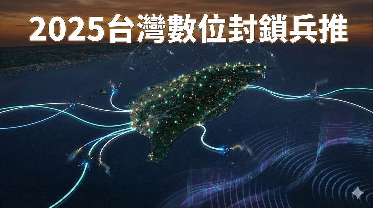 美國海軍戰爭學院研究揭示:台灣面臨數位封鎖時,通訊與能源韌性如何建立?