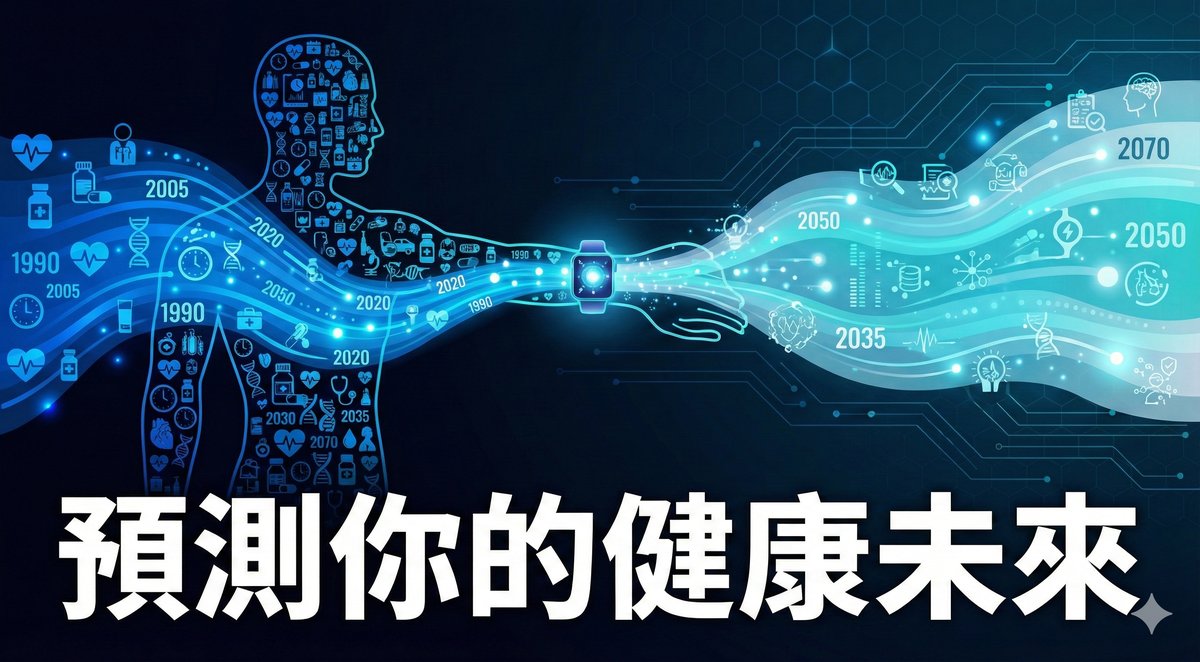 從穿戴裝置到病歷 token 化:AI 正在學會預測你的健康未來