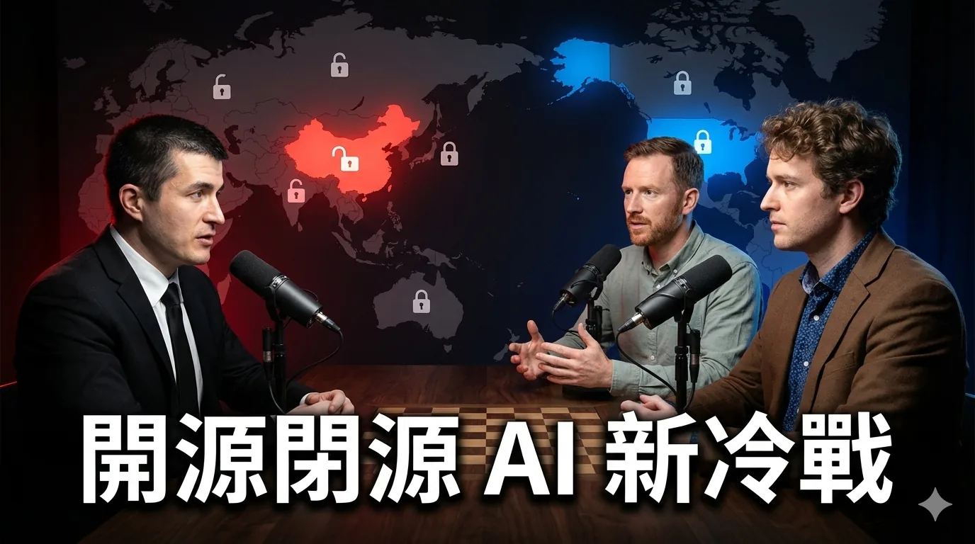 開源 vs 閉源、中國 vs 美國：AI 的新冷戰已經開打