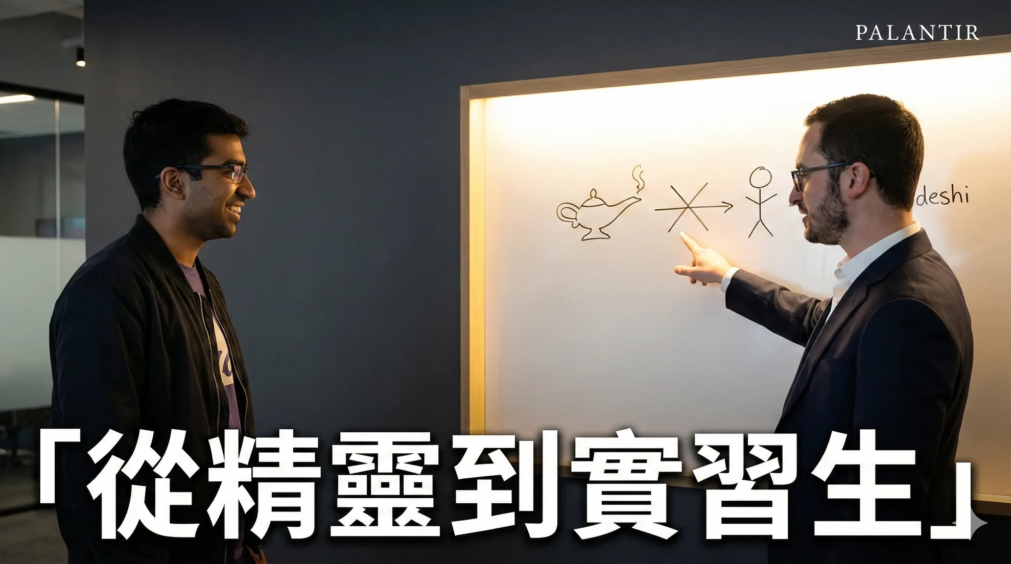 別再把 AI 當許願精靈：Palantir 的「實習生養成」部署哲學